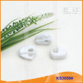 Nylon cord stopper or toggle for garments,handbags and shoes KS3058#